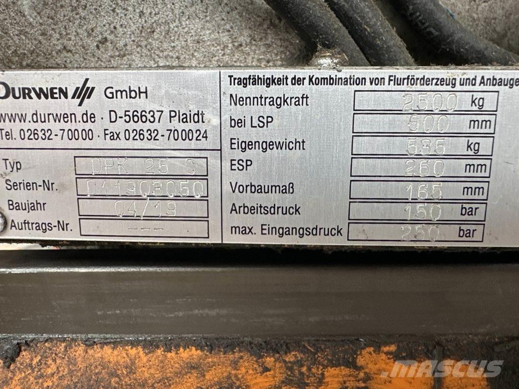 Durwen DPK25C Statyba - Kita