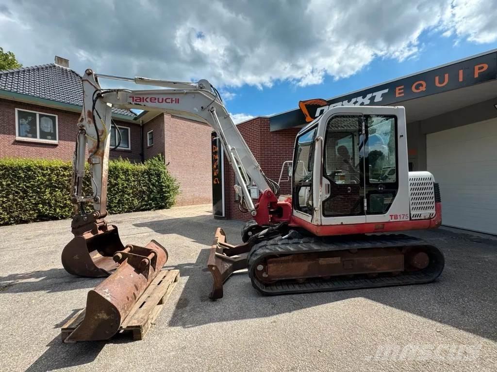 Takeuchi TB 175 Vidutinės galios ekskavatoriai 7-12 t