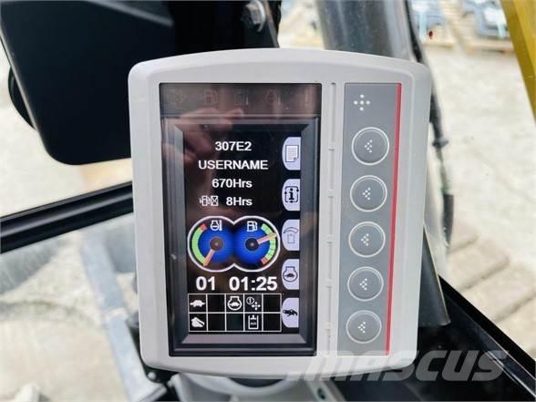 CAT 307E2 Vikšriniai ekskavatoriai