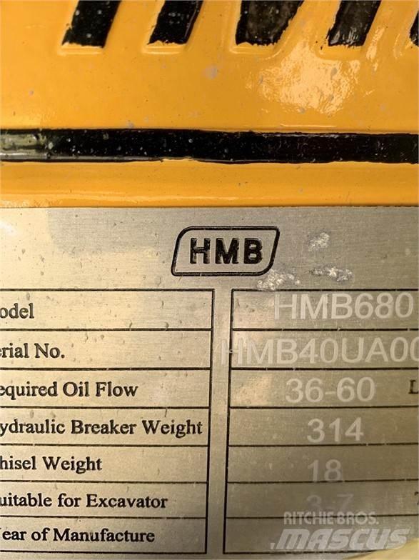 HMB 680 Hidrauliniai kūjai / Trupintuvai
