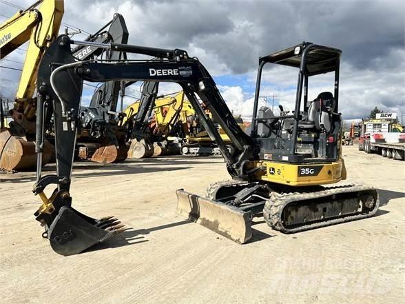 John Deere 35G Mini ekskavatoriai < 7 t