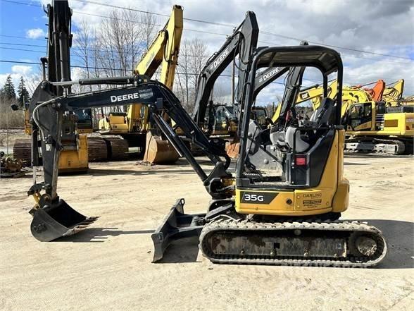 John Deere 35G Mini ekskavatoriai < 7 t