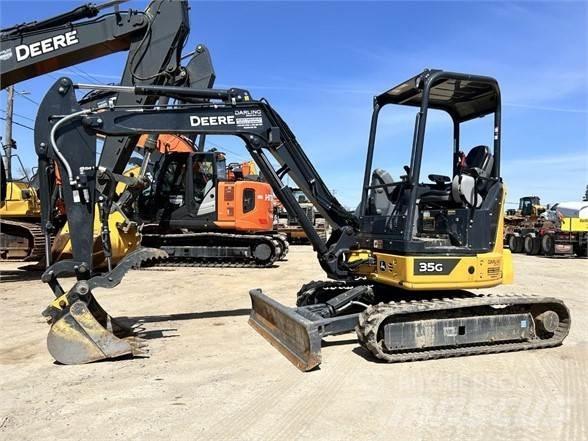 John Deere 35G Mini ekskavatoriai < 7 t
