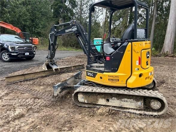 John Deere 35G Mini ekskavatoriai < 7 t