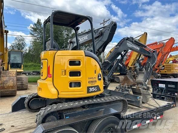 John Deere 35G Mini ekskavatoriai < 7 t
