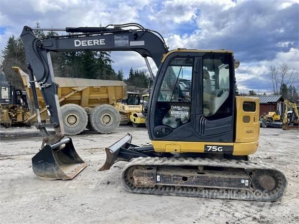 John Deere 75G Vikšriniai ekskavatoriai