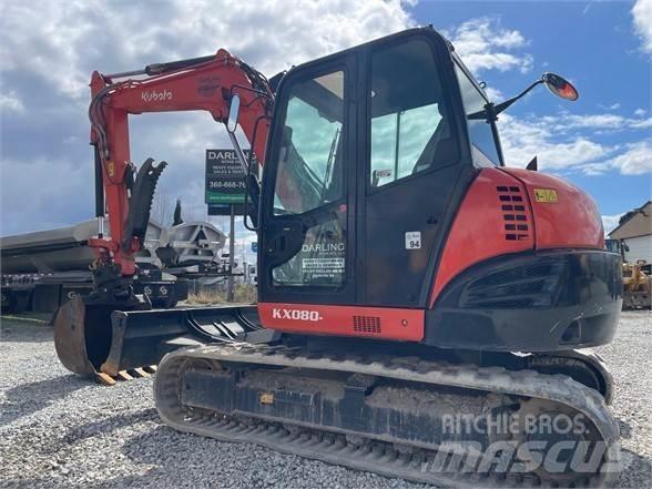 Kubota KX080-4 Vikšriniai ekskavatoriai