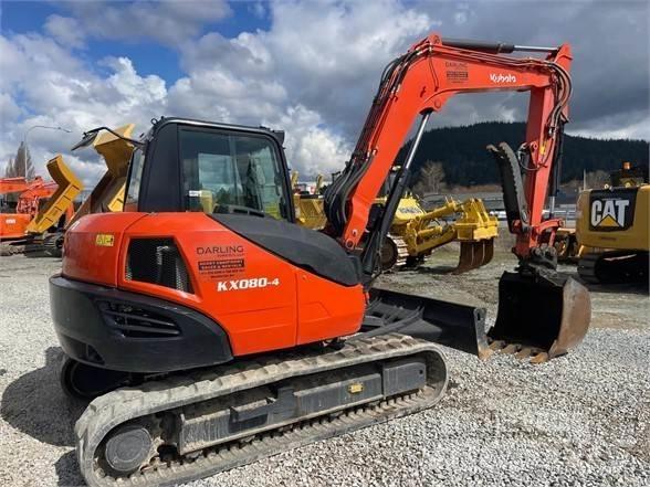 Kubota KX080-4 Vikšriniai ekskavatoriai