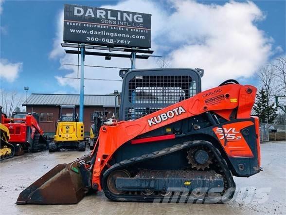 Kubota SVL75-2 Krautuvai su šoniniu pasukimu