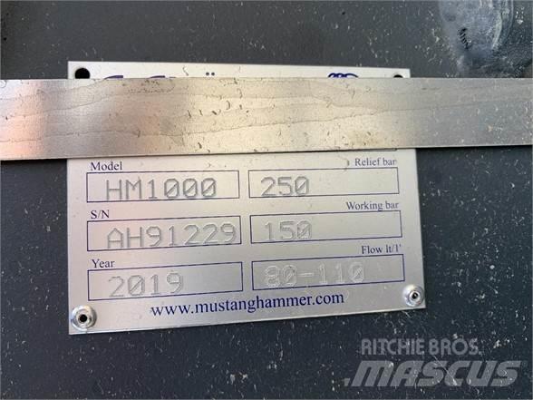 Mustang HM1000 Hidrauliniai kūjai / Trupintuvai
