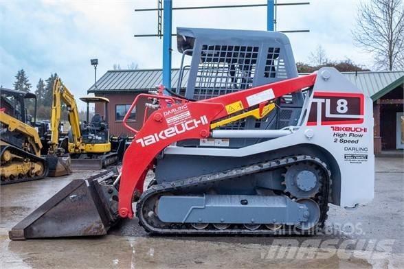 Takeuchi TL8 Krautuvai su šoniniu pasukimu
