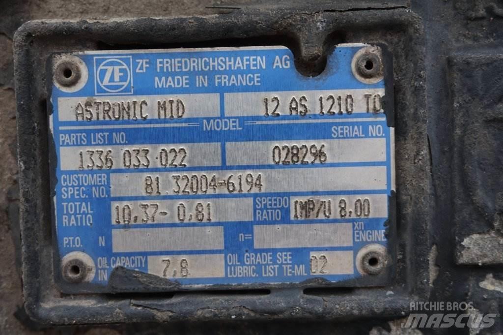 ZF 12AS1210OD TGM Pavarų dėžės