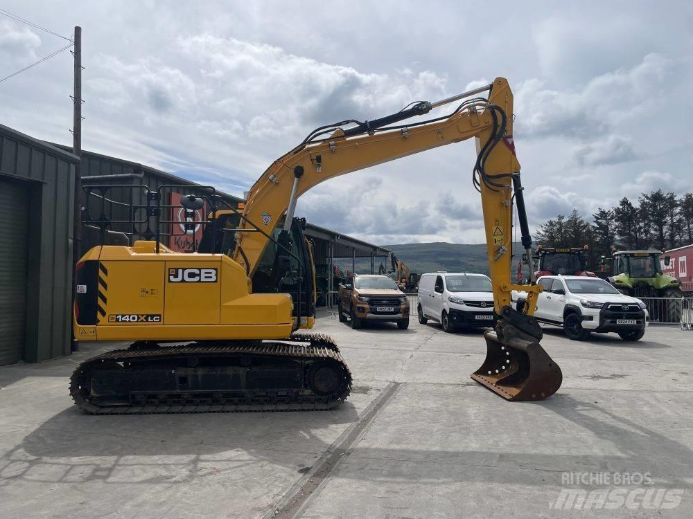 JCB 140 X Vikšriniai ekskavatoriai