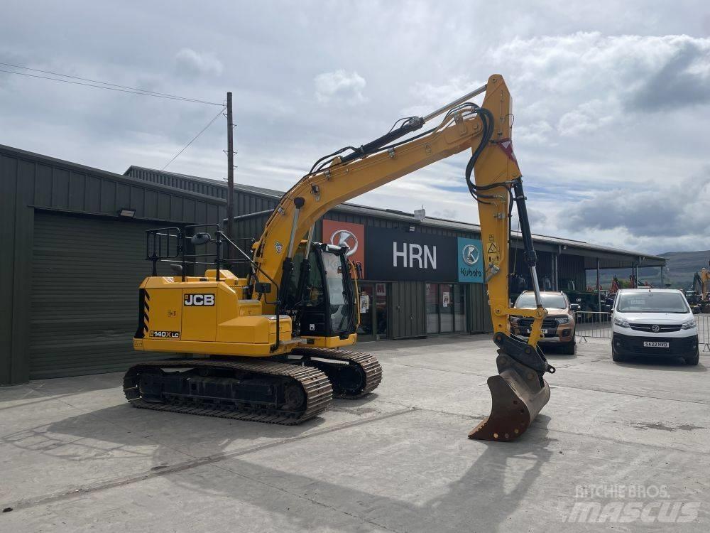 JCB 140 X Vikšriniai ekskavatoriai