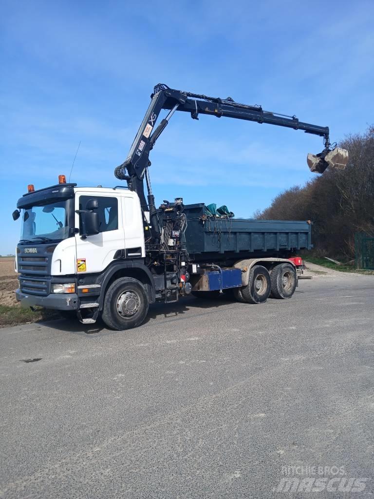 Scania P 400 Sunkvežimiai su keliamuoju kabliu