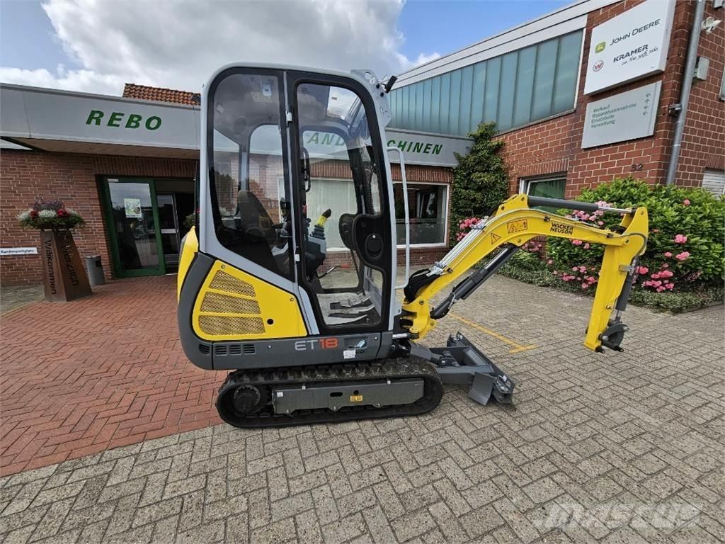 Wacker ET 18 Mini ekskavatoriai < 7 t