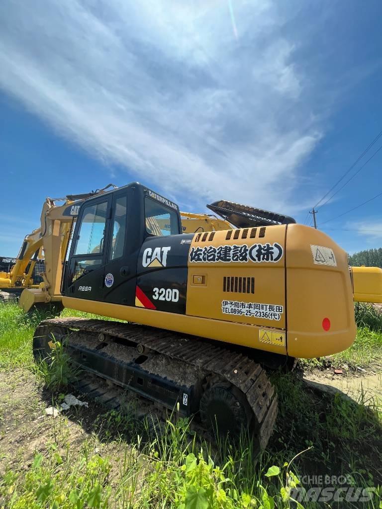 CAT 320d Vikšriniai ekskavatoriai