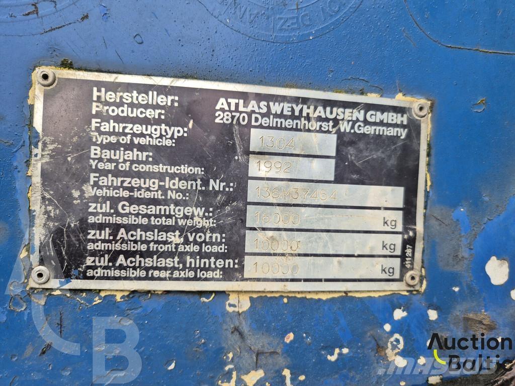 Atlas 1304 Ratiniai ekskavatoriai