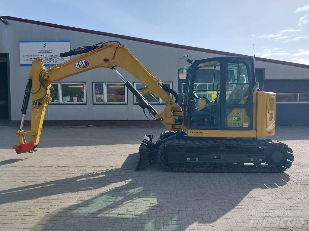 CAT 308-07CR Vidutinės galios ekskavatoriai 7-12 t
