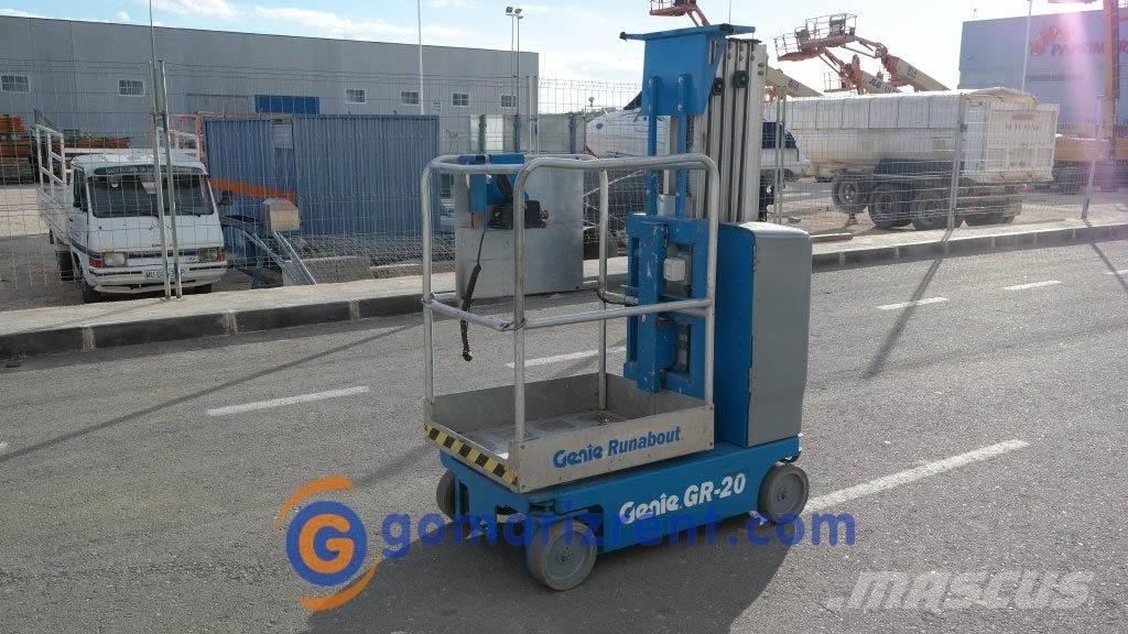 Genie GR 20 Vertikalūs stiebiniai keltuvai