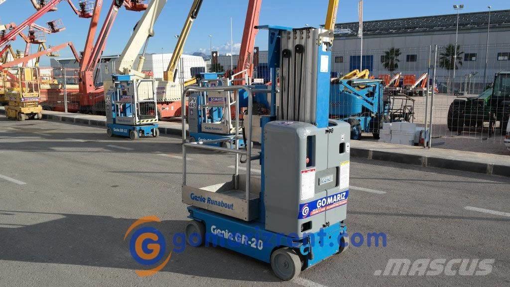 Genie GR 20 Vertikalūs stiebiniai keltuvai
