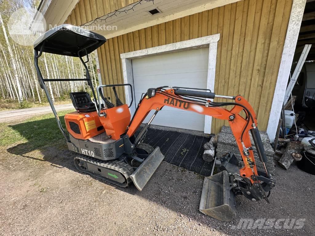  Haitu H 10 Mini ekskavatoriai < 7 t