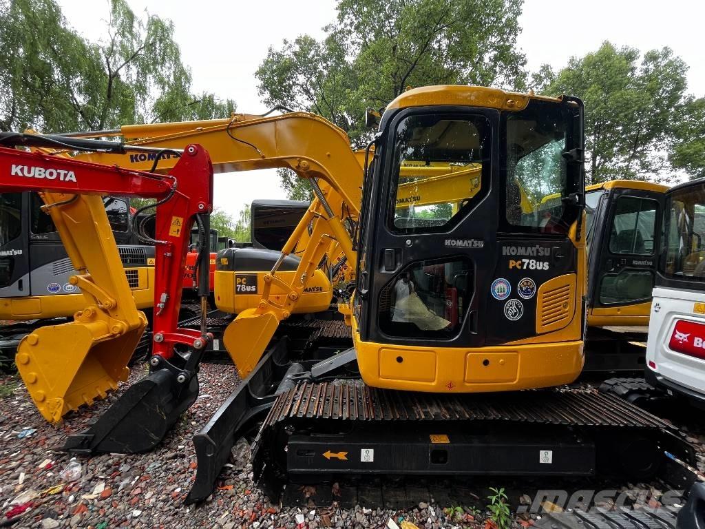 Komatsu PC 78 US Vidutinės galios ekskavatoriai 7-12 t