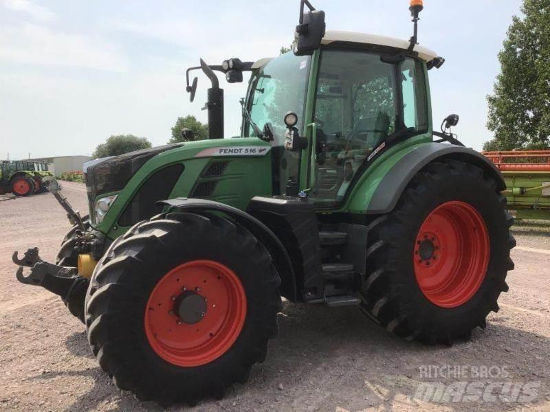 Fendt 516 Vario Traktoriai