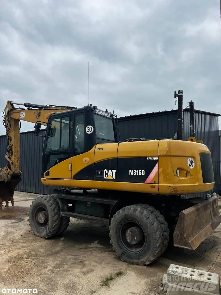 CAT M 316 D Ratiniai ekskavatoriai