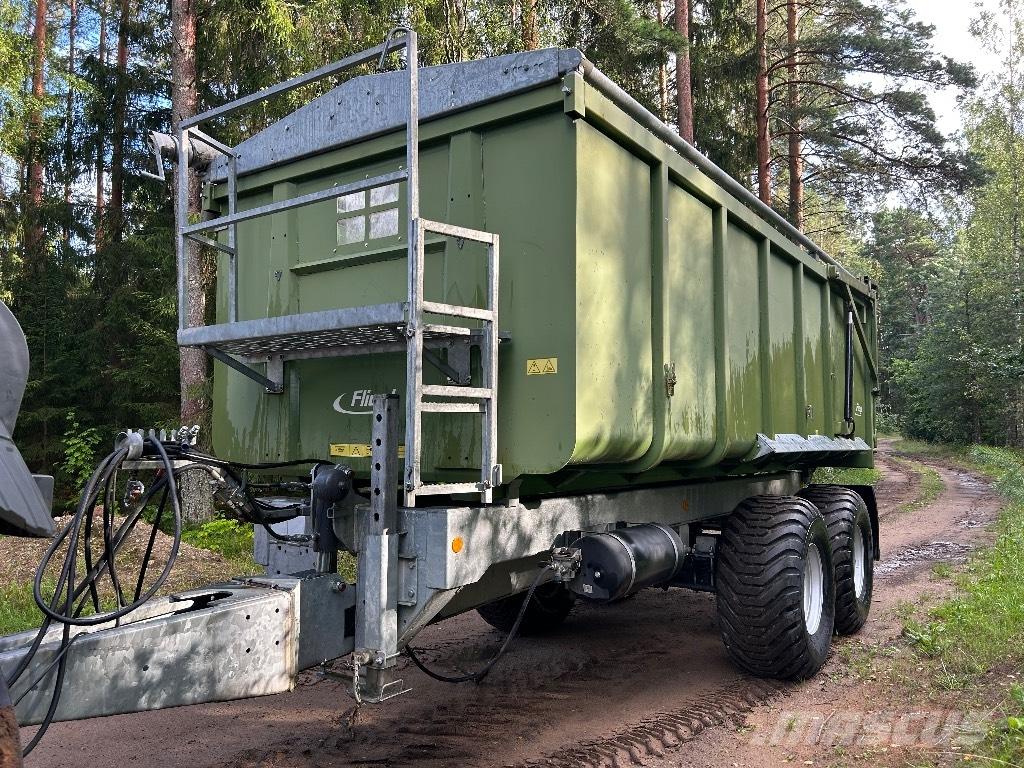 Fliegl TMK 200 Savivartės priekabos