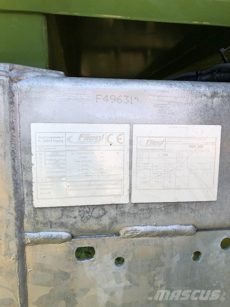Fliegl TMK 200 Savivartės priekabos