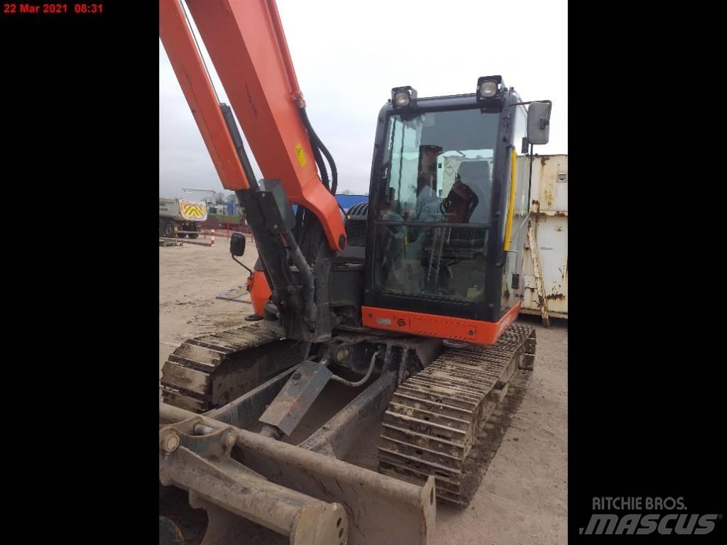Kubota KX 080-4 Vidutinės galios ekskavatoriai 7-12 t