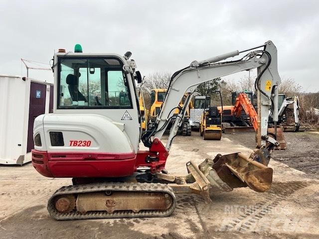Takeuchi TB 230 Mini ekskavatoriai < 7 t