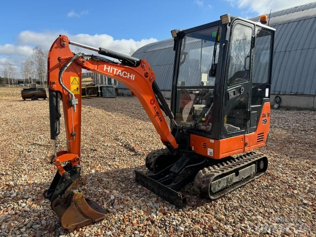 Hitachi ZX 19-5A CR Mini ekskavatoriai < 7 t