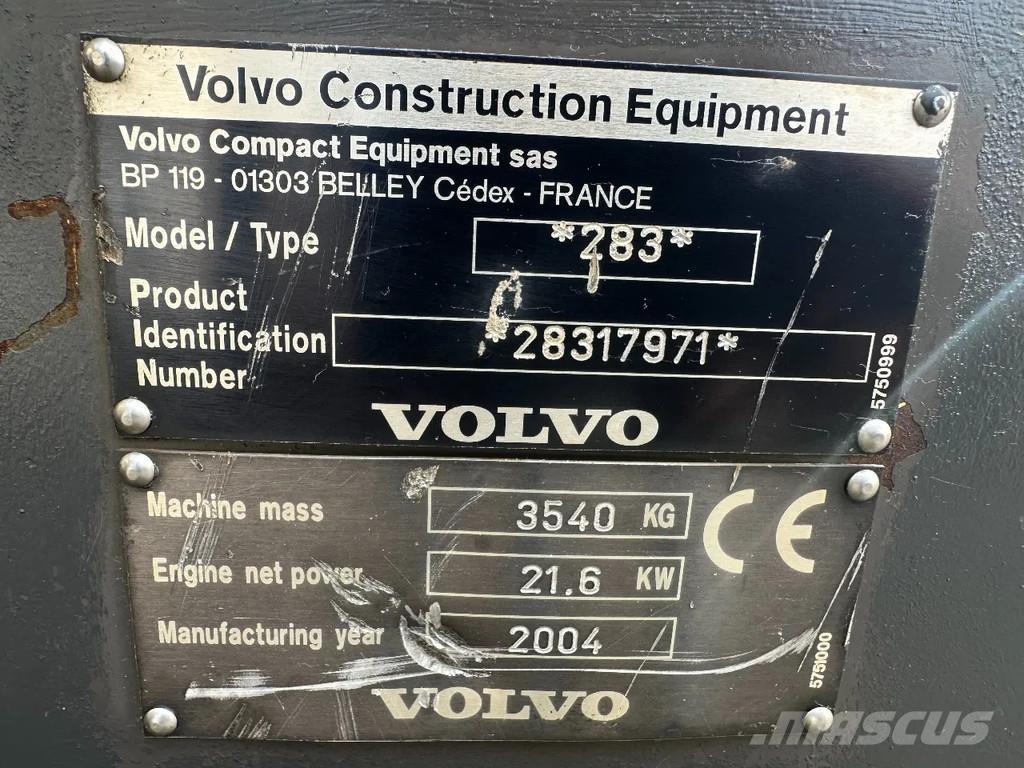 Volvo EC35 Mini ekskavatoriai < 7 t