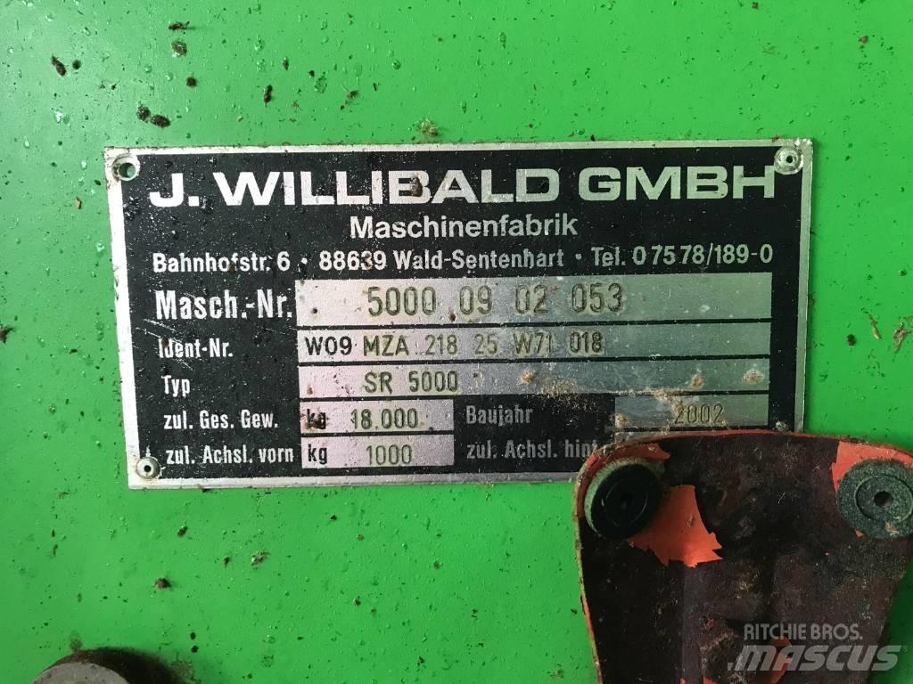Willibald SR 5000 Atliekų smulkintuvai