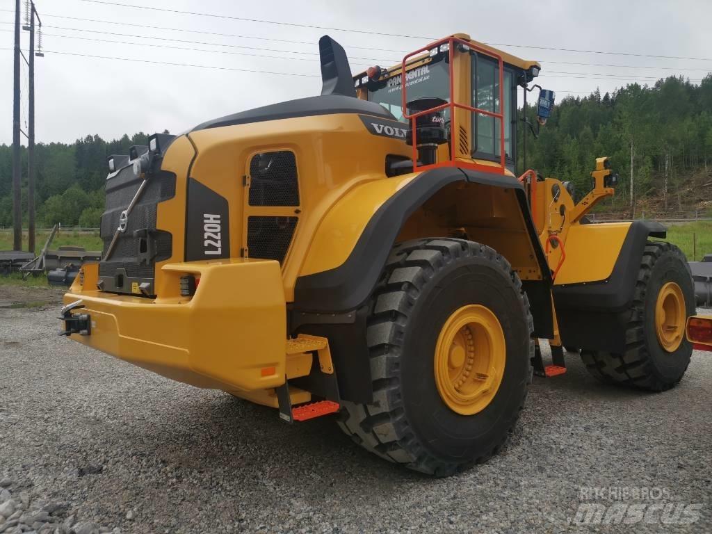 Volvo L220H, UTHYRES Naudoti ratiniai krautuvai