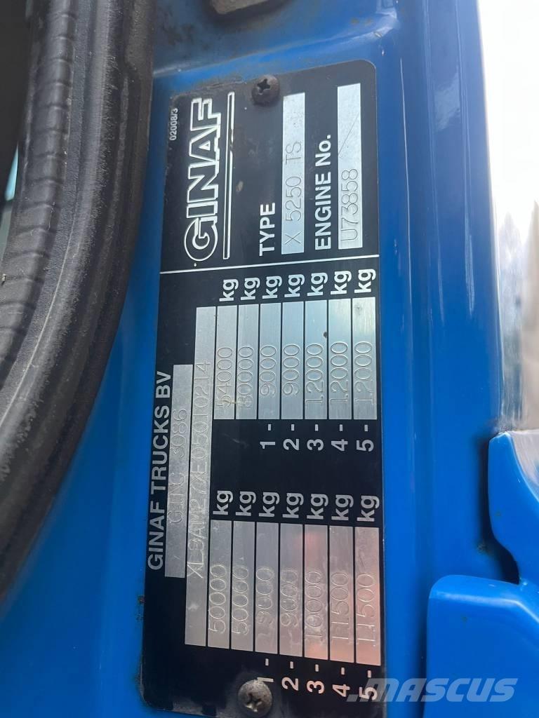 Ginaf X 5250 TS Betono/Cemento maišytuvai