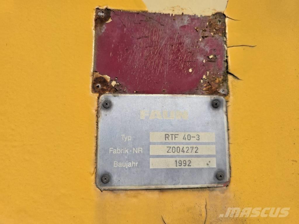 Faun RTF 40-3 Visureigiai kranai