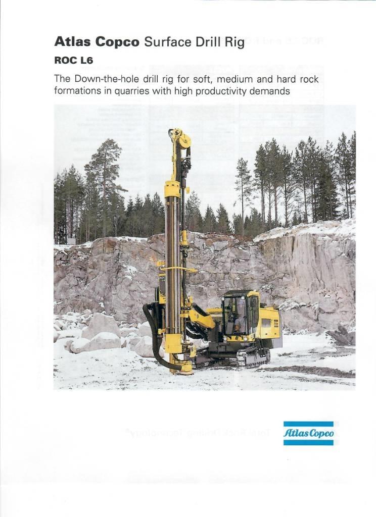 Atlas Copco L6H Žemės paviršiaus gręžimo technika