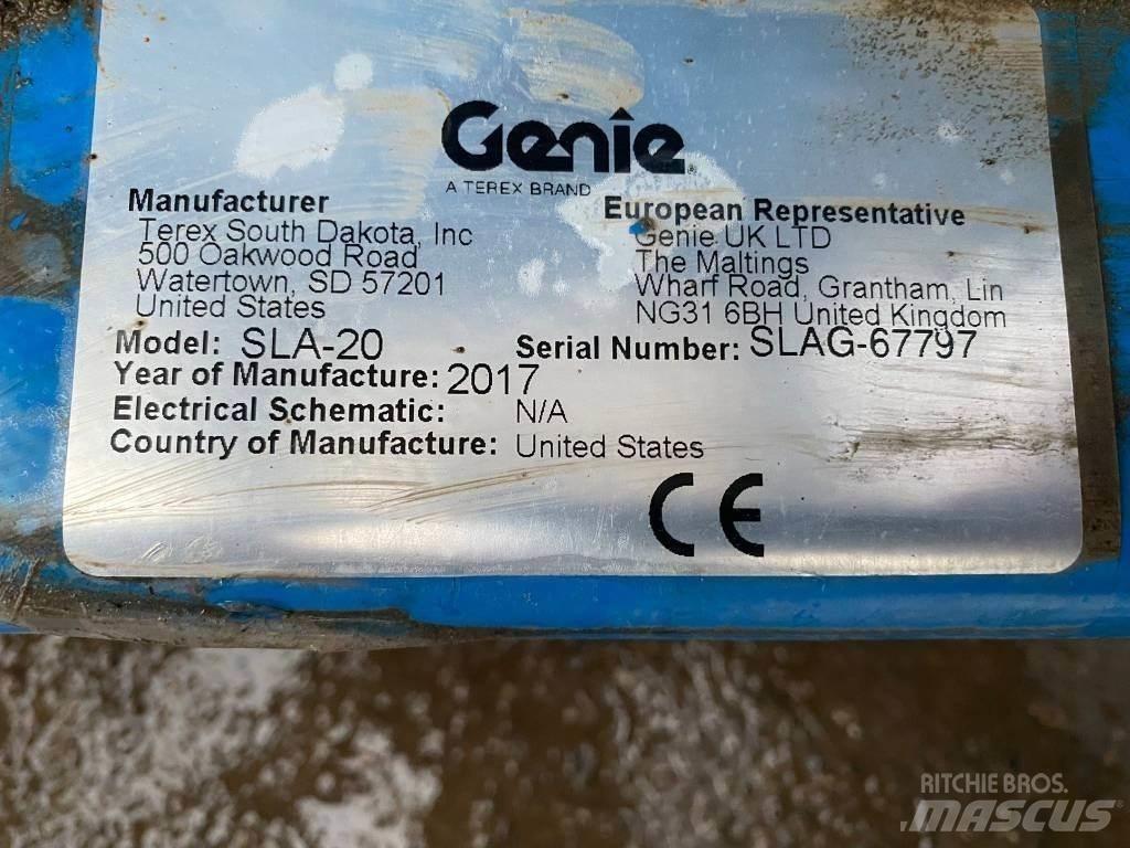 Genie SLA 20 Rankiniai vėžimėliai