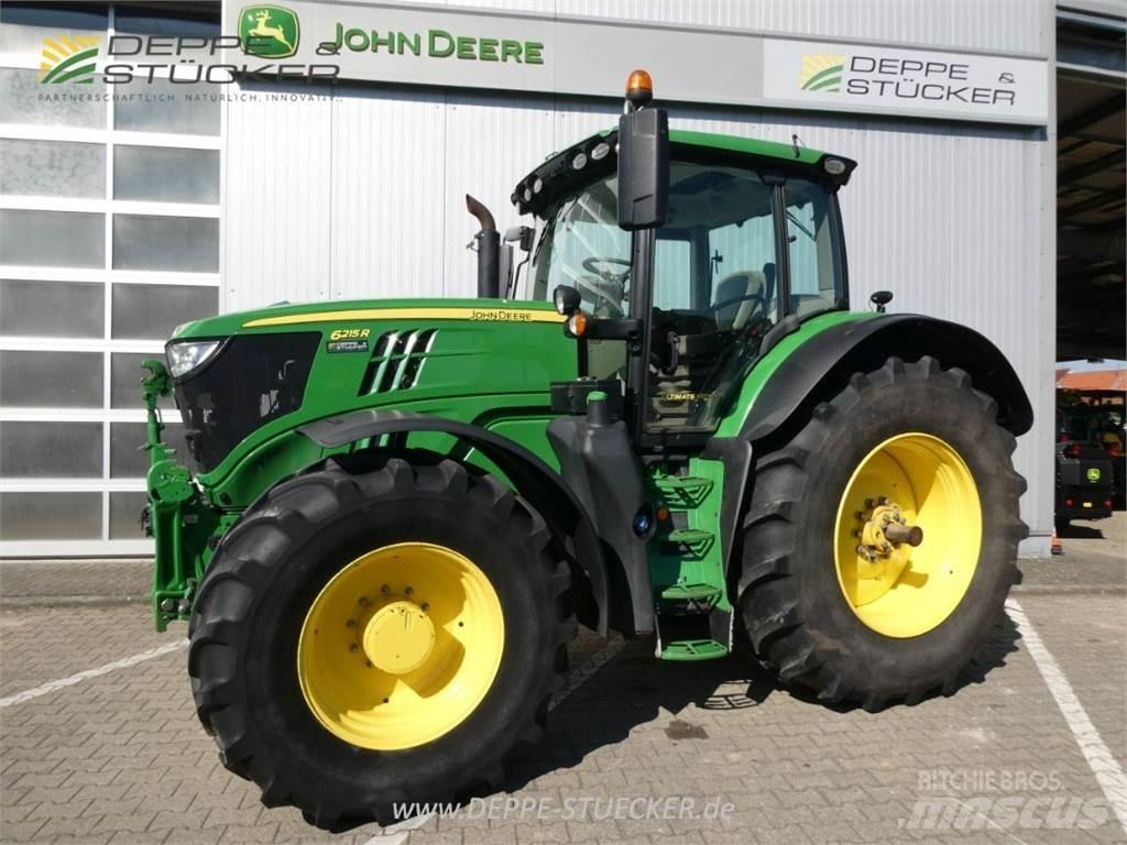 John Deere 6215R Traktoriai