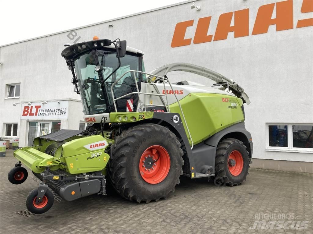 CLAAS Jaguar 980 Pašarų kombainai