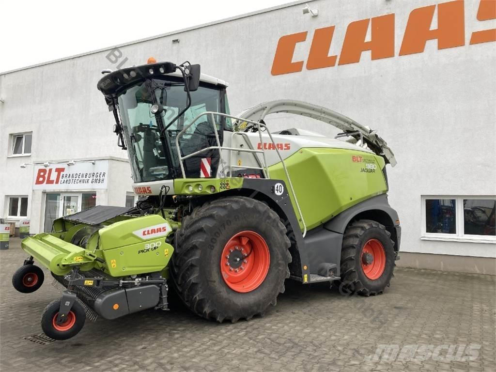 CLAAS Jaguar 980 Pašarų kombainai