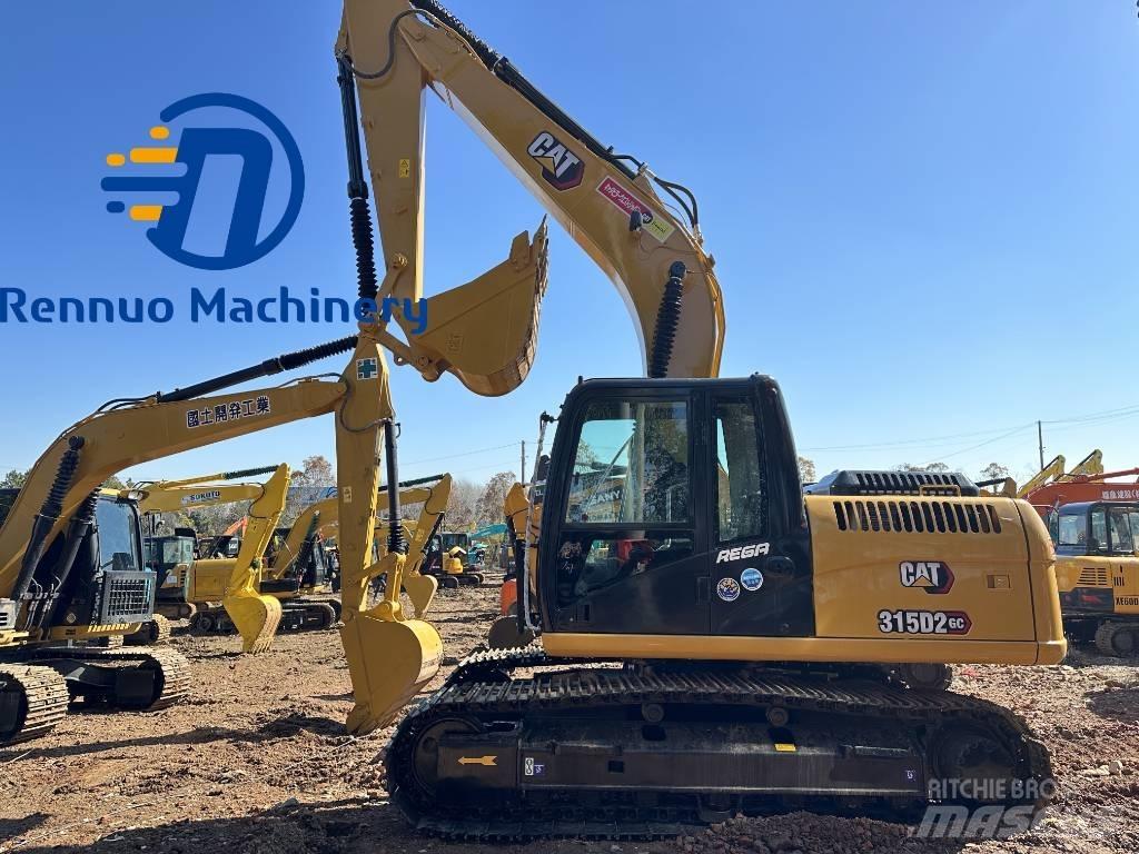 CAT 315D2GC Vidutinės galios ekskavatoriai 7-12 t