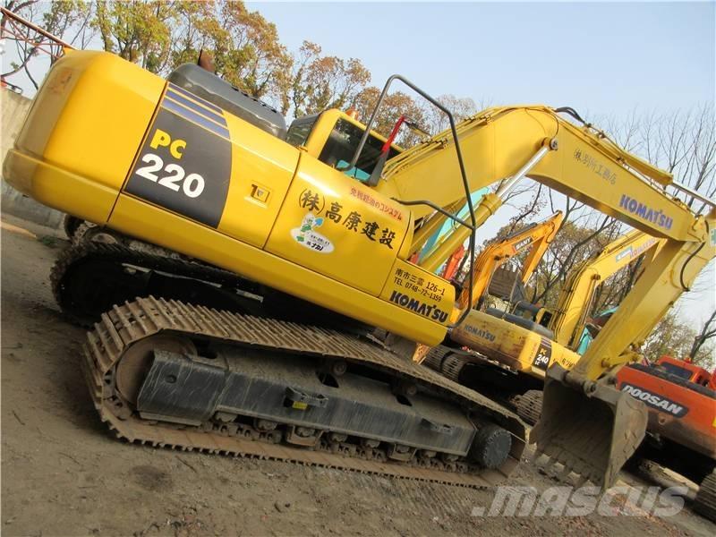 Komatsu PC 220 Vikšriniai ekskavatoriai