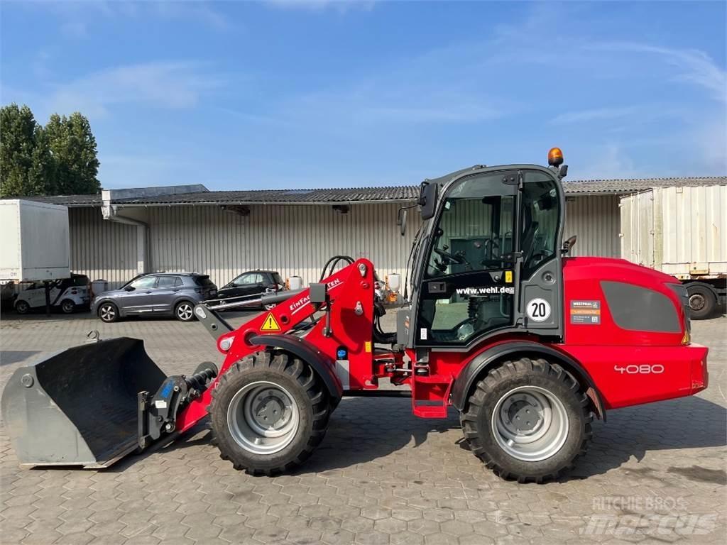 Weidemann WM4080 Naudoti ratiniai krautuvai
