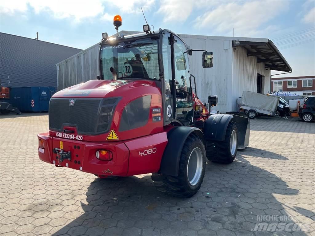 Weidemann WM4080 Naudoti ratiniai krautuvai