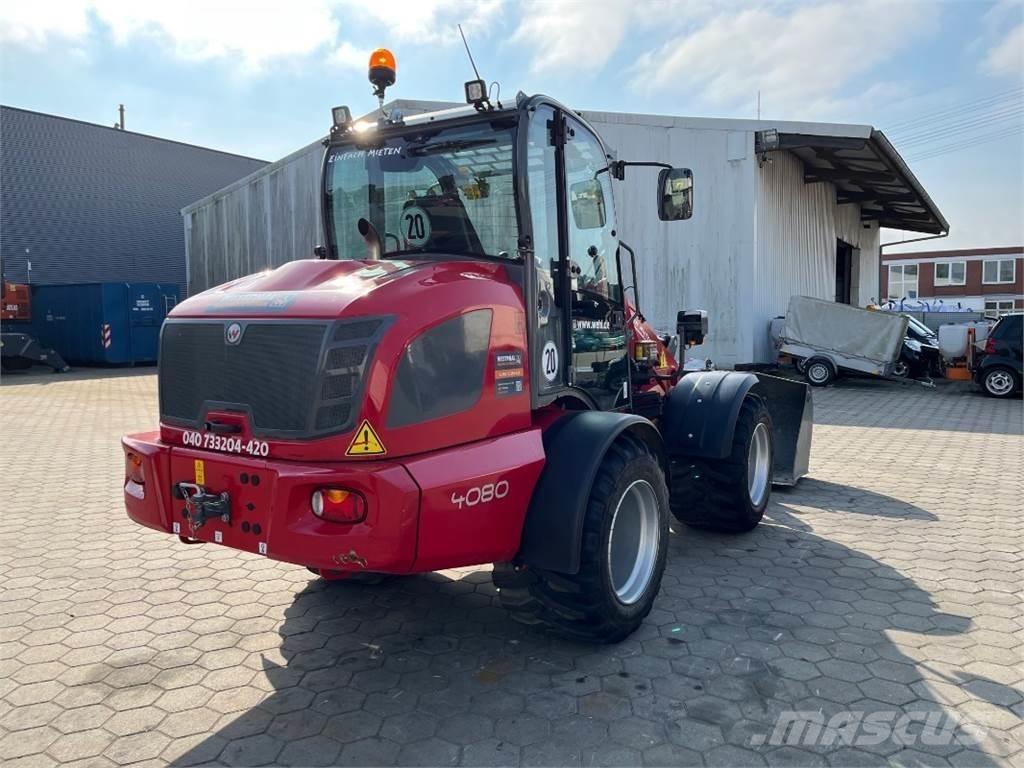 Weidemann WM4080 Naudoti ratiniai krautuvai