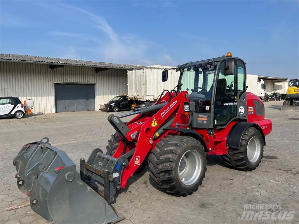 Weidemann WM4080 Naudoti ratiniai krautuvai